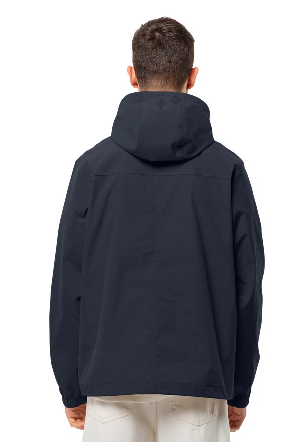 Jack Wolfskin Desert Wind Overhead Jassen Heren Donkerblauw | 48906793