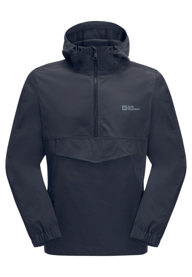 Jack Wolfskin Desert Wind Overhead Jassen Heren Donkerblauw | 48906793
