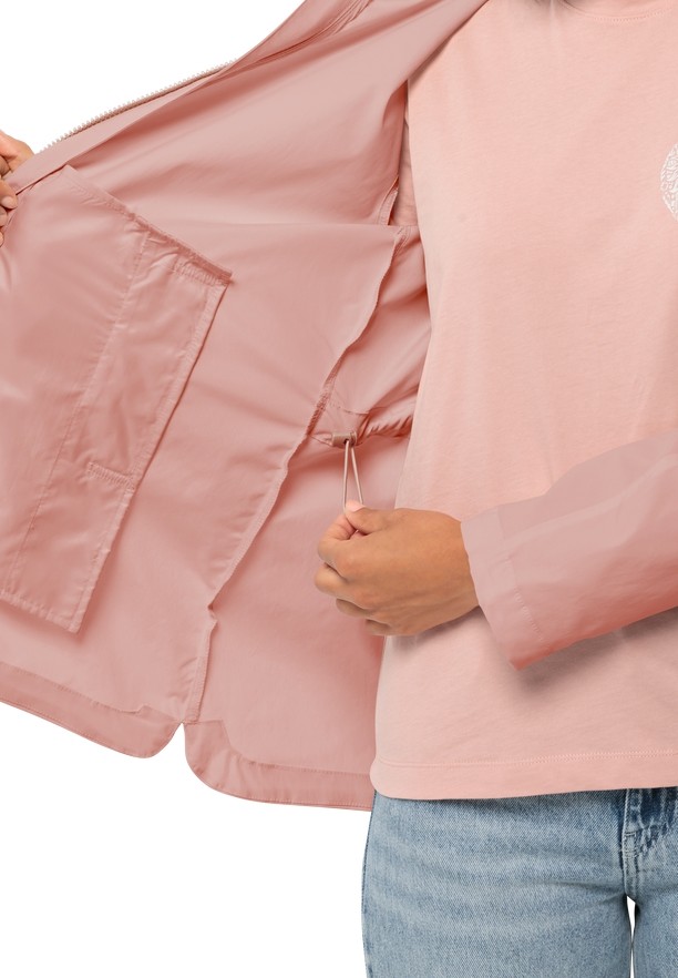 Jack Wolfskin Desert Wind Softshell Jas Dames Roze | 41877616