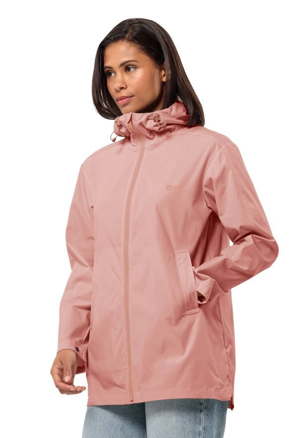 Jack Wolfskin Desert Wind Softshell Jas Dames Roze | 41877616