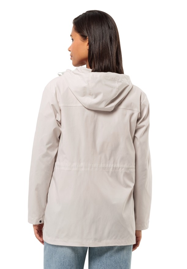 Jack Wolfskin Desert Wind Softshell Jas Dames Wit | 52653879