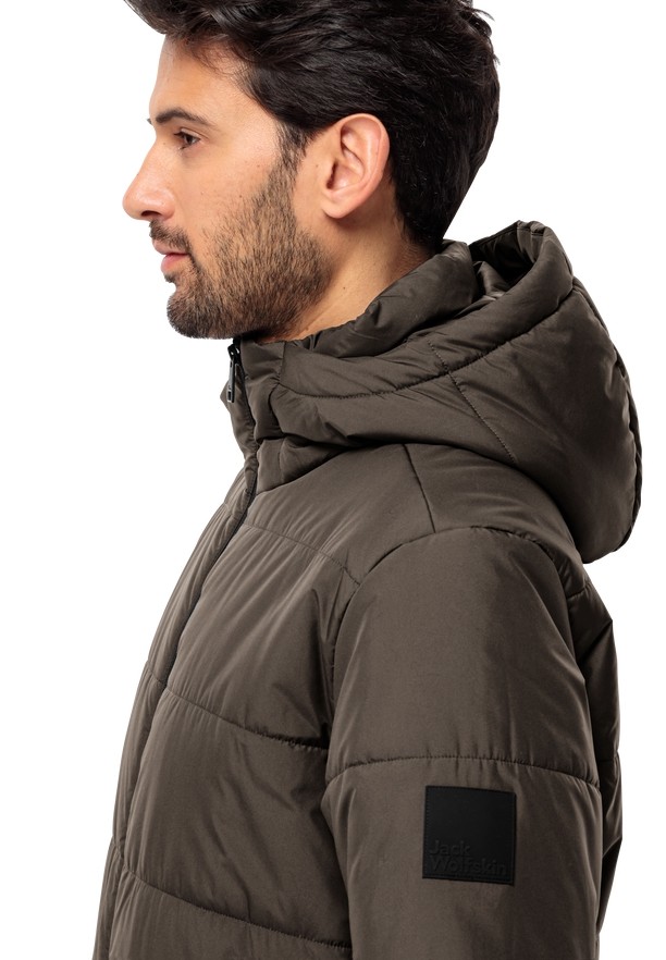 Jack Wolfskin Deutzer Long Jassen Heren Koffie | 38832105