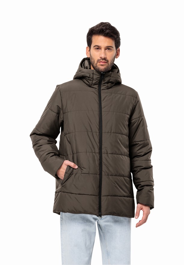 Jack Wolfskin Deutzer Long Jassen Heren Koffie | 38832105