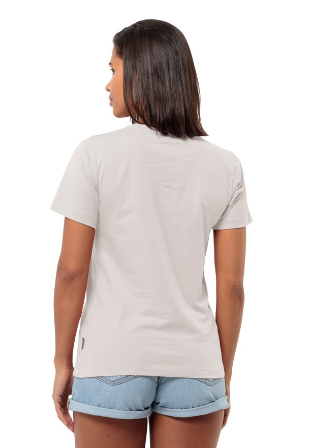 Jack Wolfskin Discover Heart T-shirts Dames Wit | 80128165