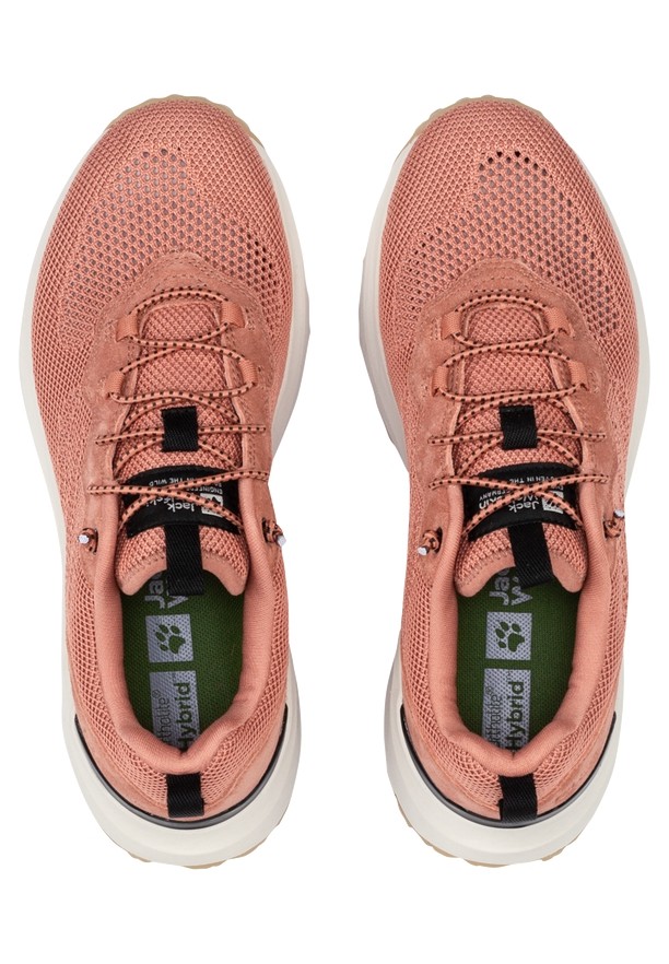 Jack Wolfskin Dromoventure Knit Low Outdoorschoenen Dames Roze | 55602468