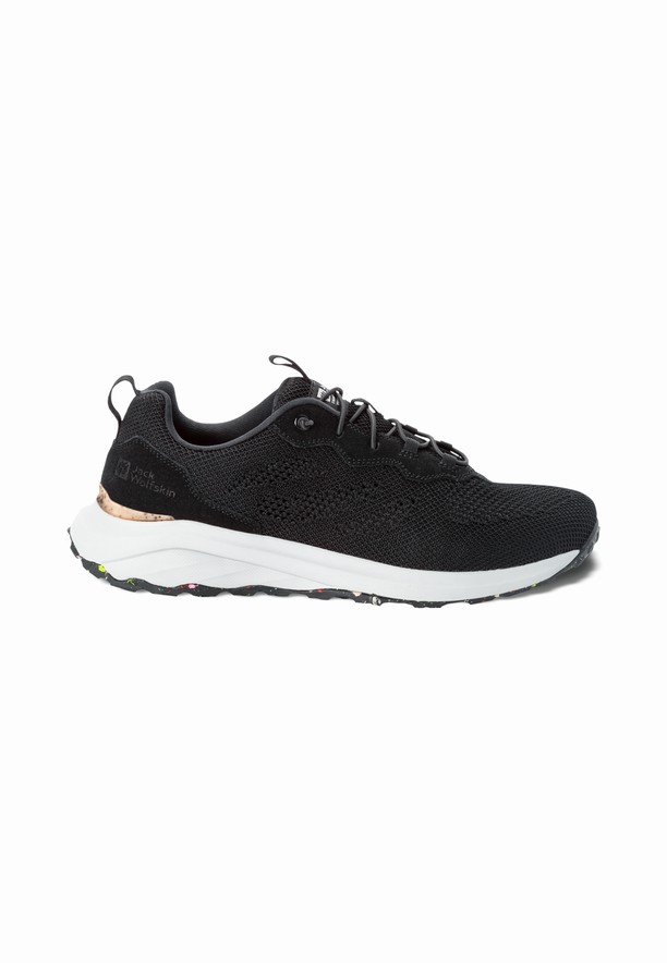 Jack Wolfskin Dromoventure Knit Low Outdoorschoenen Heren Zwart | 92929806