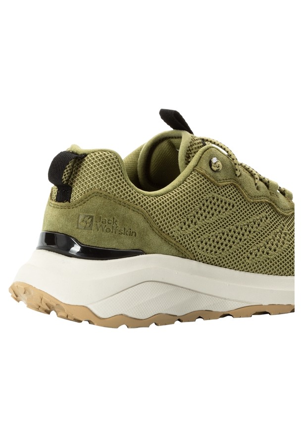 Jack Wolfskin Dromoventure Knit Low Outdoorschoenen Dames Olijfgroen | 36525734