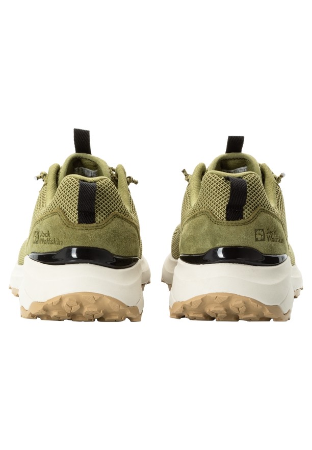 Jack Wolfskin Dromoventure Knit Low Outdoorschoenen Dames Olijfgroen | 36525734