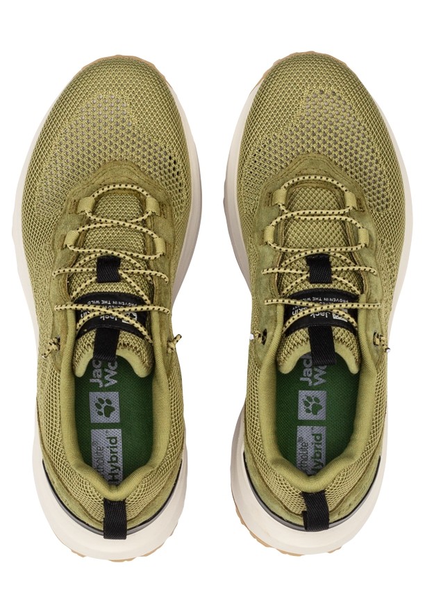 Jack Wolfskin Dromoventure Knit Low Outdoorschoenen Dames Olijfgroen | 36525734