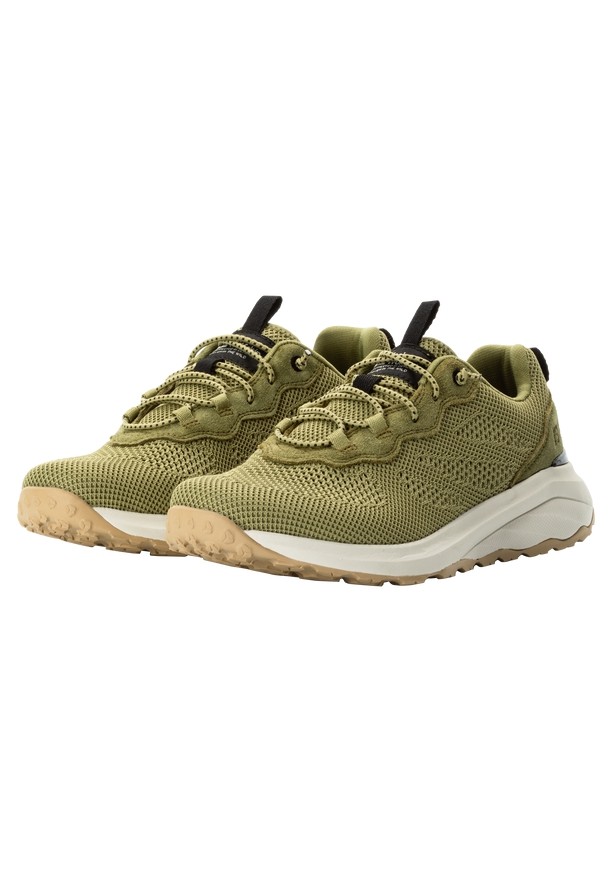 Jack Wolfskin Dromoventure Knit Low Outdoorschoenen Dames Olijfgroen | 36525734