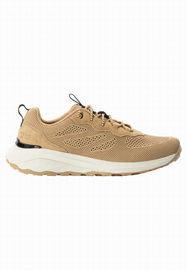 Jack Wolfskin Dromoventure Knit Low Outdoorschoenen Dames Khaki | 50002047
