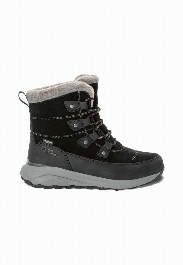 Jack Wolfskin Dromoventure Texapore High Winterschoenen Dames Zwart | 40161748