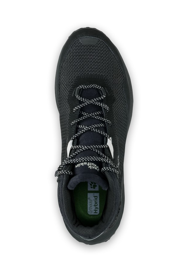 Jack Wolfskin Dromoventure Texapore Mid Outdoorschoenen Heren Zwart | 82681045