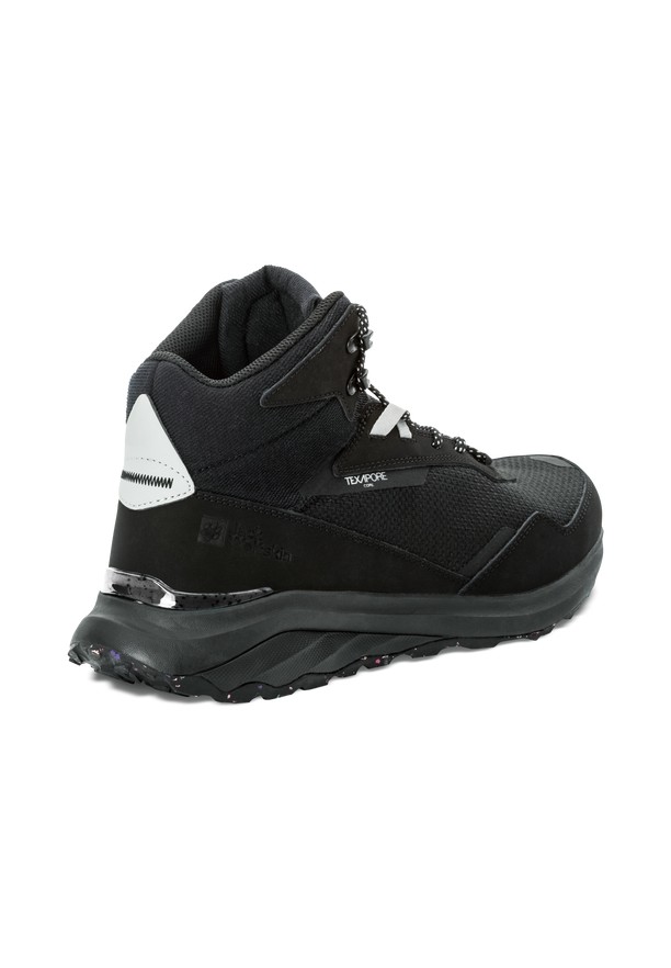 Jack Wolfskin Dromoventure Texapore Mid Outdoorschoenen Heren Zwart | 82681045