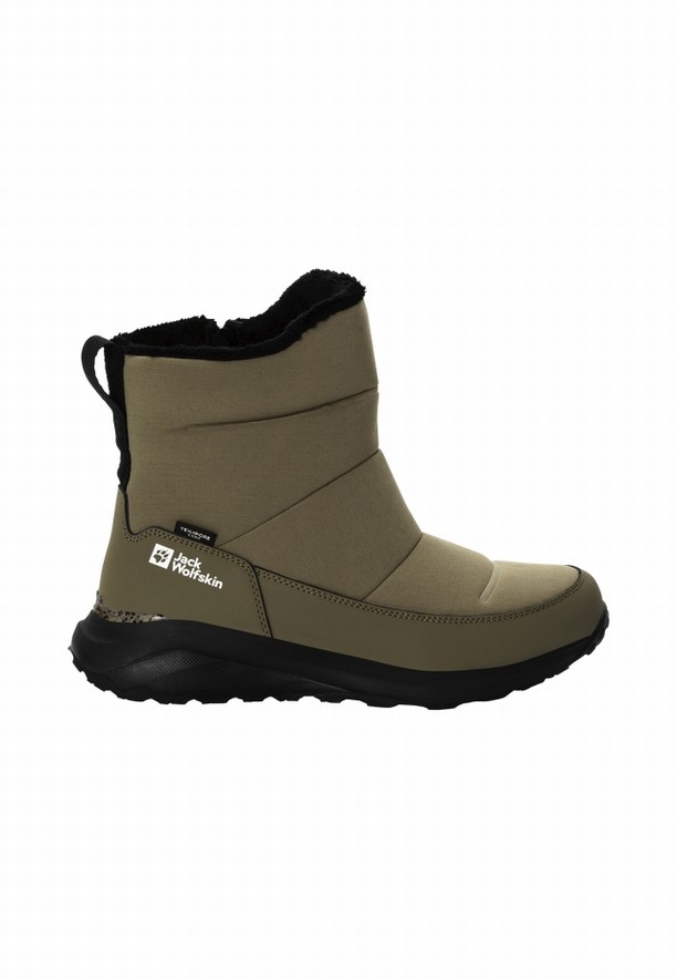Jack Wolfskin Dromoventure Texapore Winterlaarzen Dames Olijfgroen | 75072404