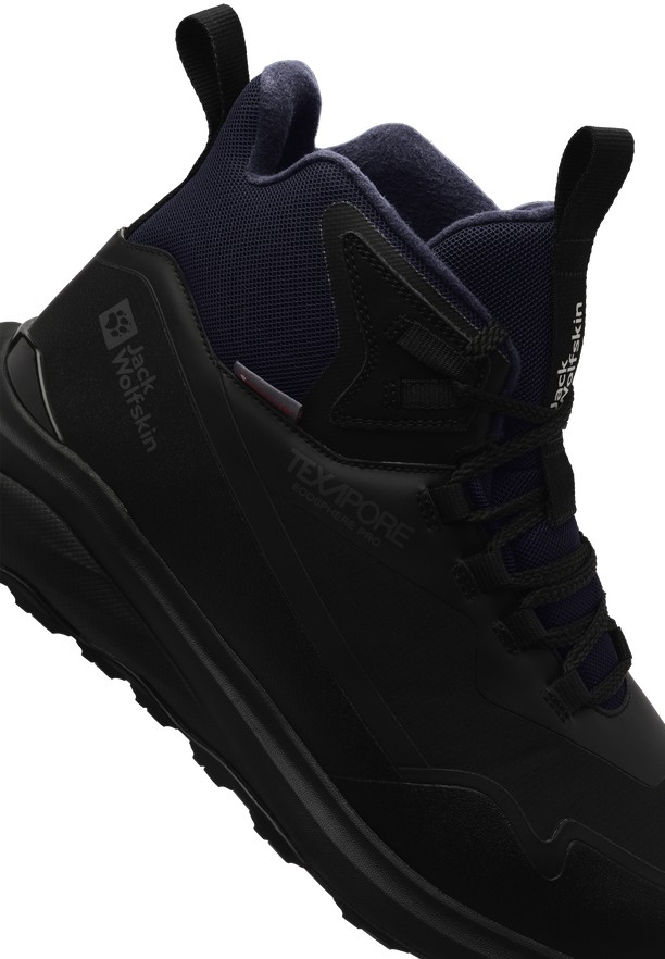 Jack Wolfskin Dromoventure Wt Texapore Mid Outdoorschoenen Heren Zwart | 66916614