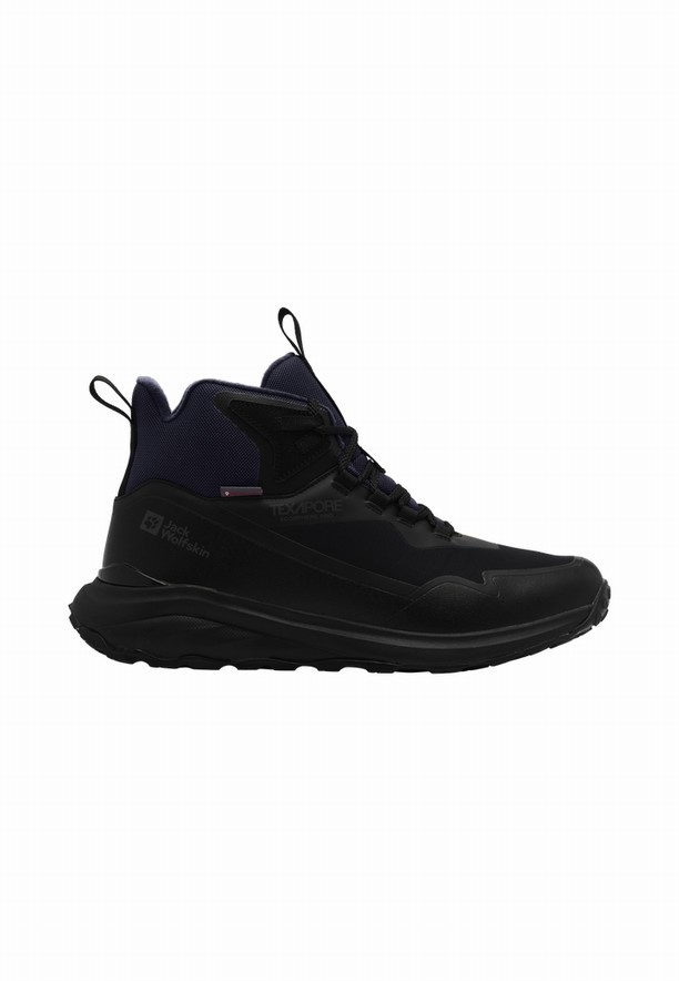 Jack Wolfskin Dromoventure Wt Texapore Mid Outdoorschoenen Heren Zwart | 66916614