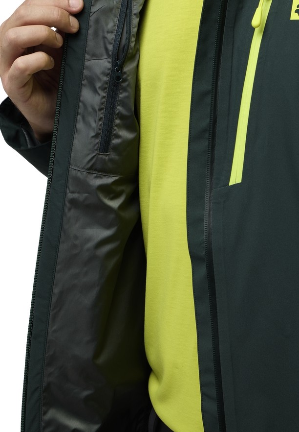 Jack Wolfskin Eagle Peak 2l Regenjassen Heren Groen | 59201247