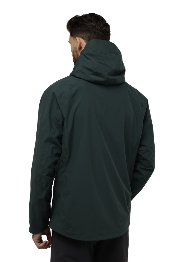 Jack Wolfskin Eagle Peak 2l Regenjassen Heren Groen | 59201247