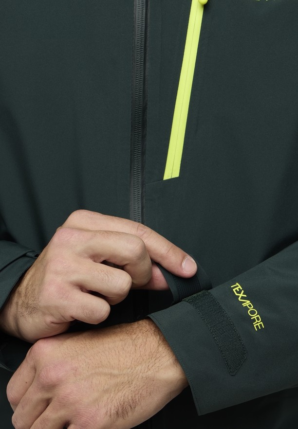 Jack Wolfskin Eagle Peak 2l Regenjassen Heren Groen | 59201247