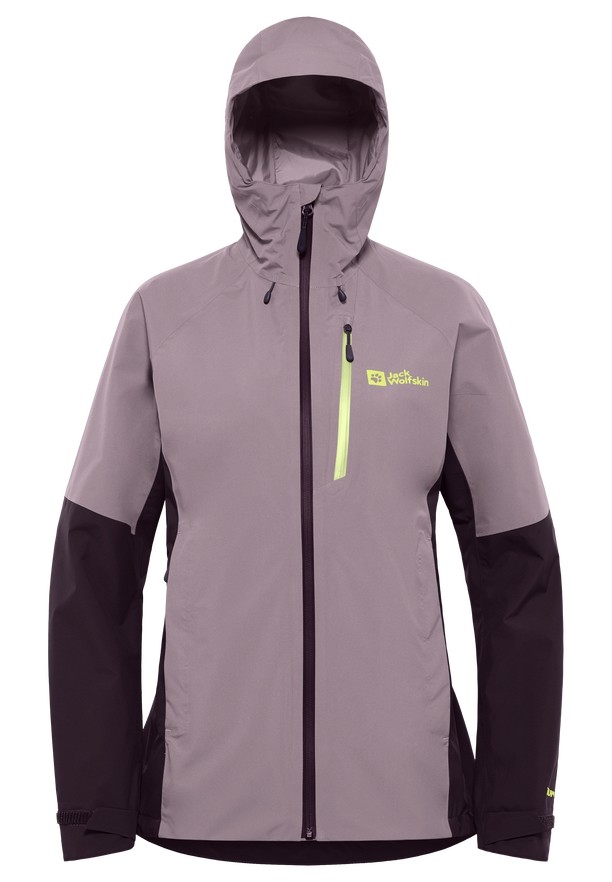 Jack Wolfskin Eagle Peak 2l Regenjassen Dames Paars | 57330248