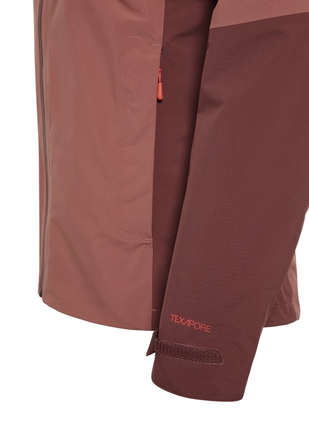 Jack Wolfskin Eagle Peak 2l Regenjassen Dames Rood | 96968134