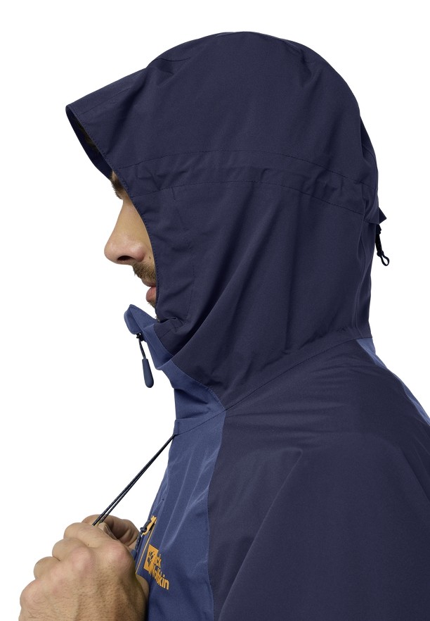 Jack Wolfskin Eagle Peak 2l Regenjassen Heren Donkerblauw | 91745323