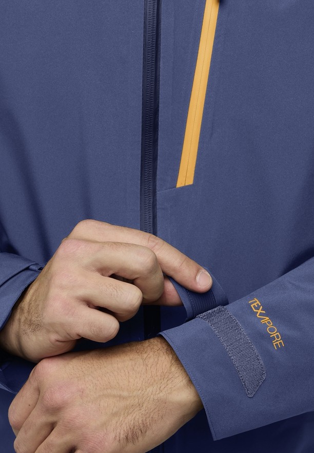Jack Wolfskin Eagle Peak 2l Regenjassen Heren Donkerblauw | 91745323