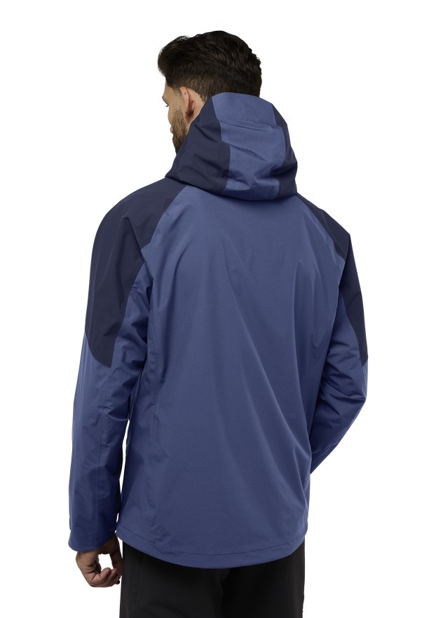 Jack Wolfskin Eagle Peak 2l Regenjassen Heren Donkerblauw | 91745323