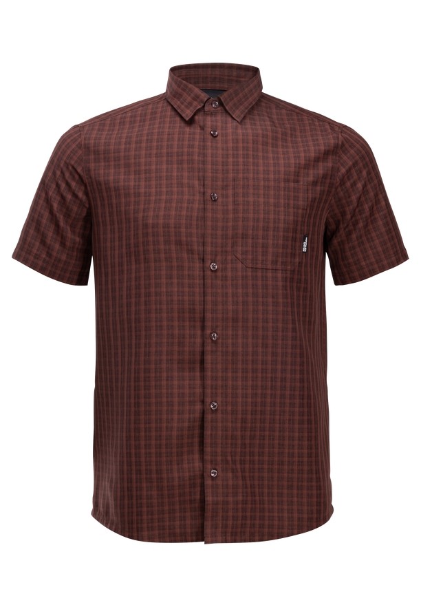 Jack Wolfskin El Dorado Overhemd Heren Chocola | 26789724