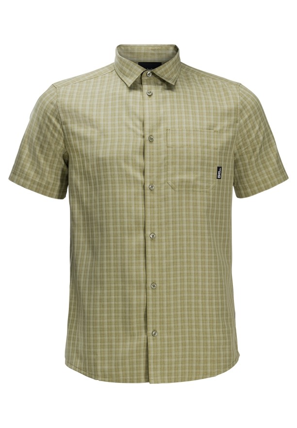Jack Wolfskin El Dorado Overhemd Heren Olijfgroen | 73056427