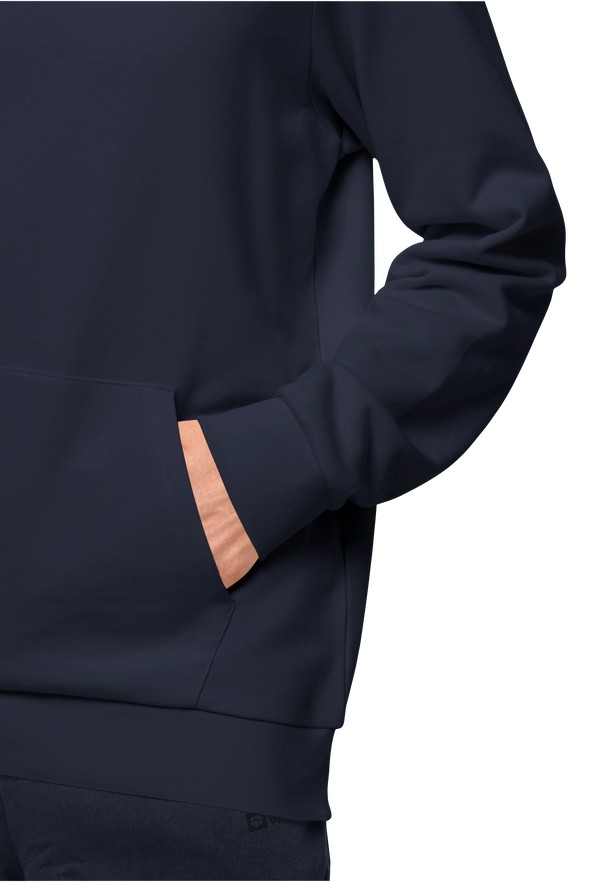 Jack Wolfskin Essential Hoodie Heren Donkerblauw | 98294392