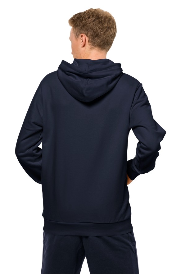 Jack Wolfskin Essential Hoodie Heren Donkerblauw | 98294392