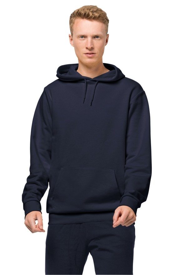 Jack Wolfskin Essential Hoodie Heren Donkerblauw | 98294392