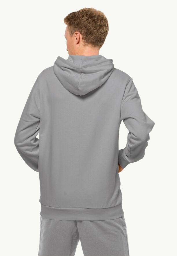 Jack Wolfskin Essential Hoodie Heren Grijs | 10874402