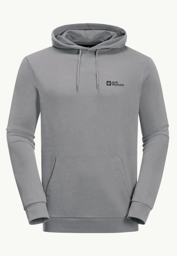 Jack Wolfskin Essential Hoodie Heren Grijs | 10874402
