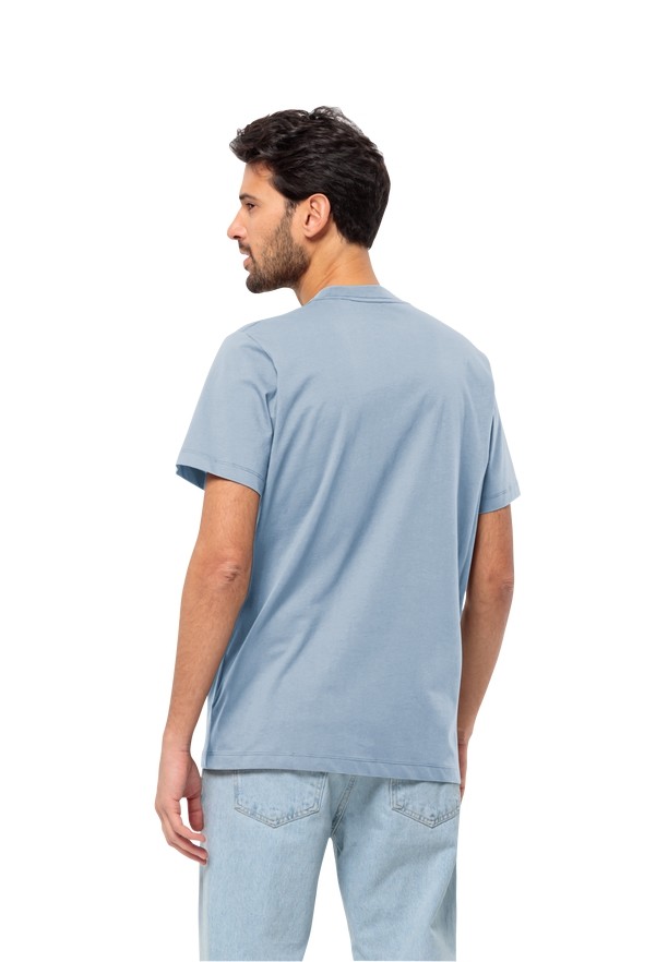 Jack Wolfskin Essential T-shirts Heren Blauw | 12527197