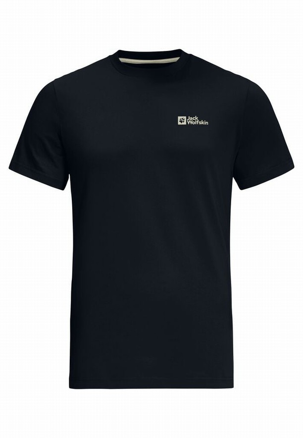 Jack Wolfskin Essential T-shirts Heren Donkerblauw | 13498919