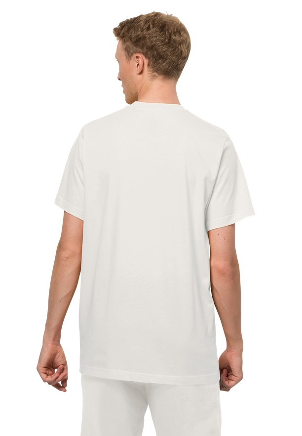 Jack Wolfskin Essential T-shirts Heren Wit | 97887048
