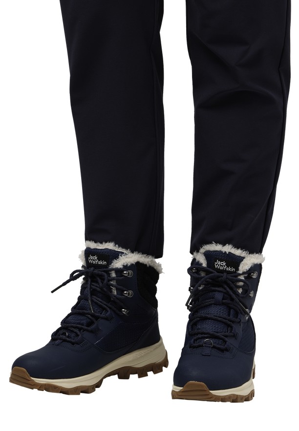 Jack Wolfskin Everquest Texapore High Winterschoenen Dames Donkerblauw | 62698938