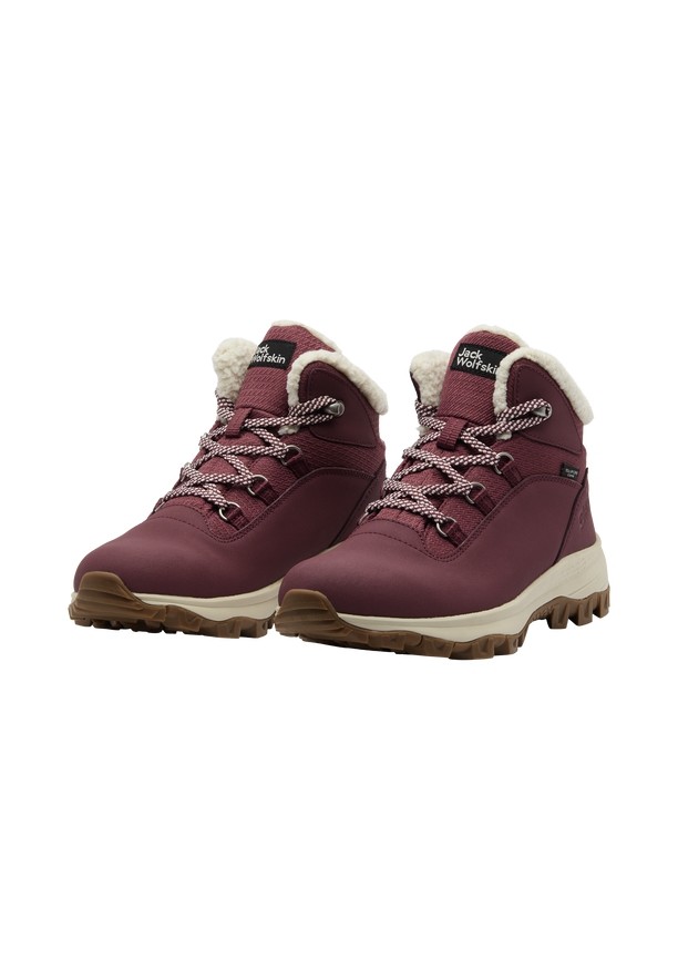 Jack Wolfskin Everquest Texapore Mid Winterschoenen Dames Rood | 91232535