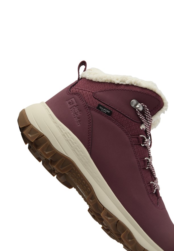 Jack Wolfskin Everquest Texapore Mid Winterschoenen Dames Rood | 91232535
