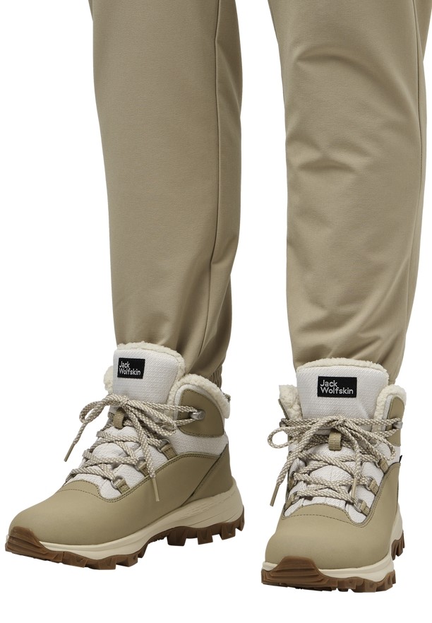 Jack Wolfskin Everquest Texapore Mid Winterschoenen Dames Olijfgroen | 17779718