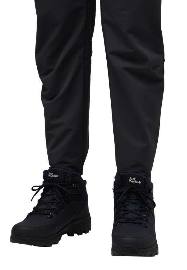 Jack Wolfskin Everquest Texapore Mid Winterschoenen Heren Donkerblauw | 60266827