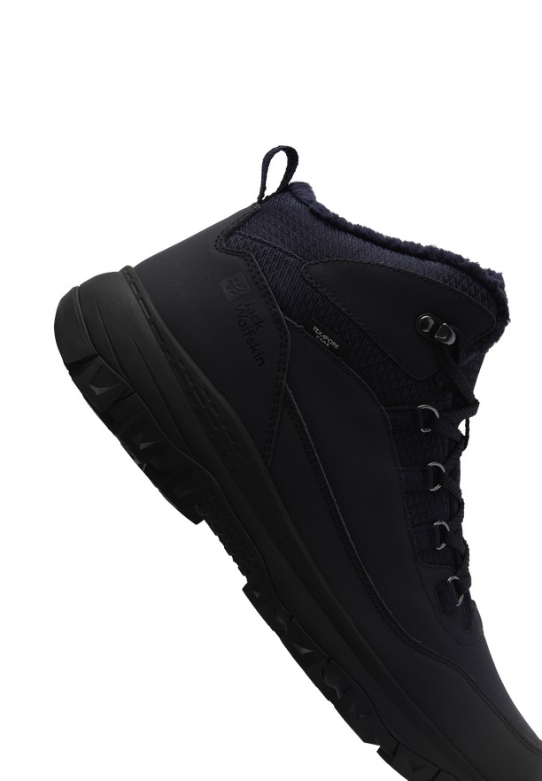 Jack Wolfskin Everquest Texapore Mid Winterschoenen Heren Donkerblauw | 60266827