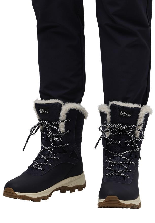 Jack Wolfskin Everquest Texapore Snow High Winterlaarzen Dames Donkerblauw | 11742454