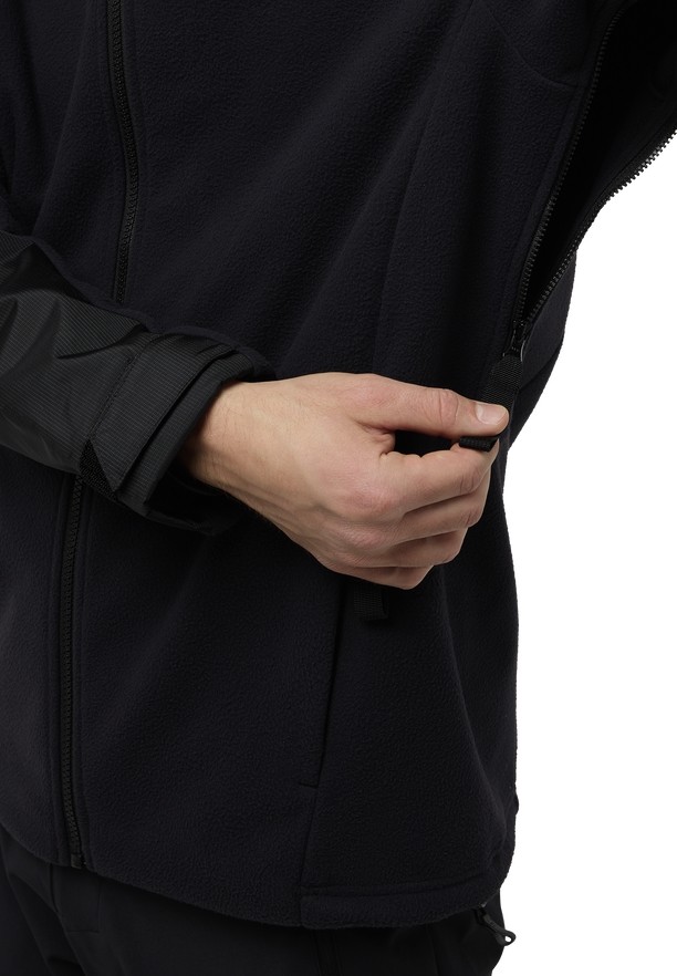 Jack Wolfskin Expdn Blizzard Fleece Jassen Heren Zwart | 94704604