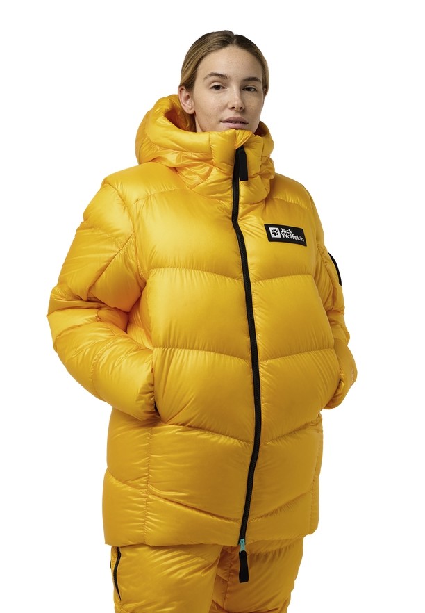 Jack Wolfskin Expdn Donsjas Dames Geel | 60989203