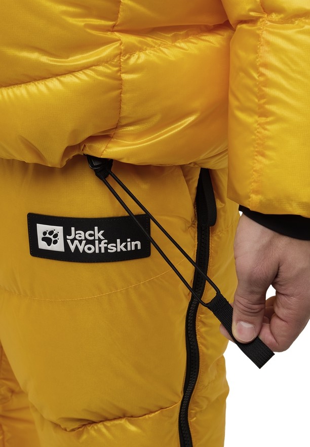 Jack Wolfskin Expdn Donsjas Heren Geel | 93194911