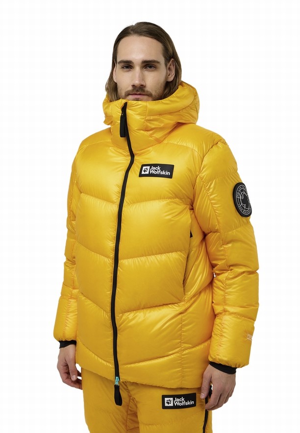 Jack Wolfskin Expdn Donsjas Heren Geel | 93194911